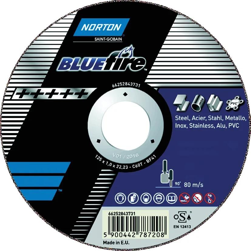 Disco da taglio Norton blue fire trennsch.blue fire 100x1