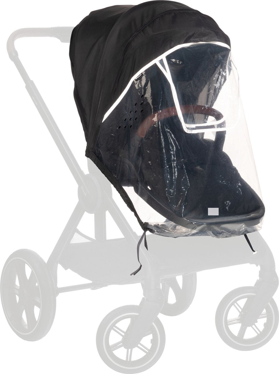 Funda impermeable para asiento Hauck para silla de paseo doble - transparente