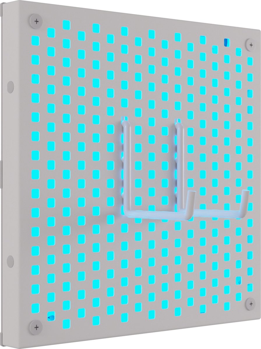 Nanoleaf blocks light pegboard uitbreidingsset - 1 pegboard - rgbw - google, apple, alexa compatibel