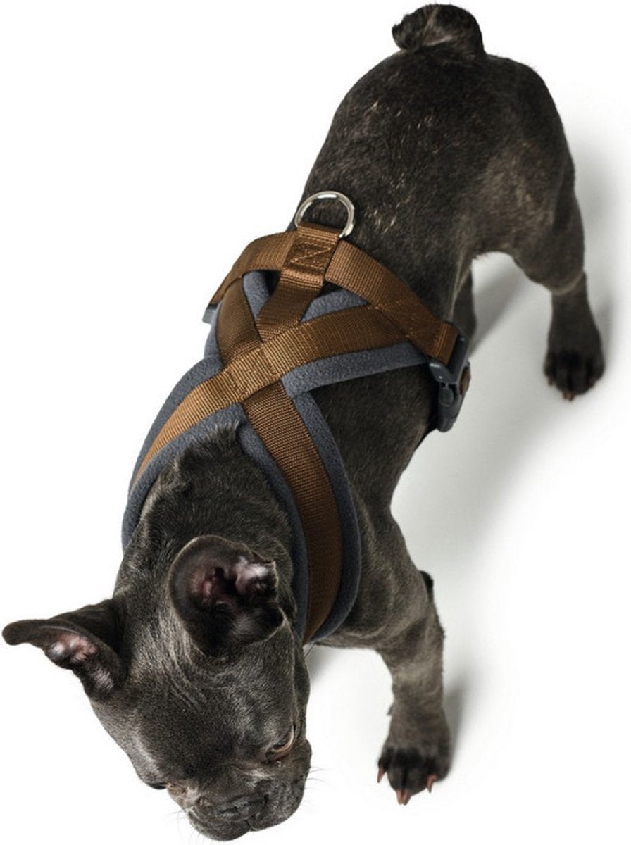 Hunter arnés para perros London confort 48-56 cm marrón talla s m