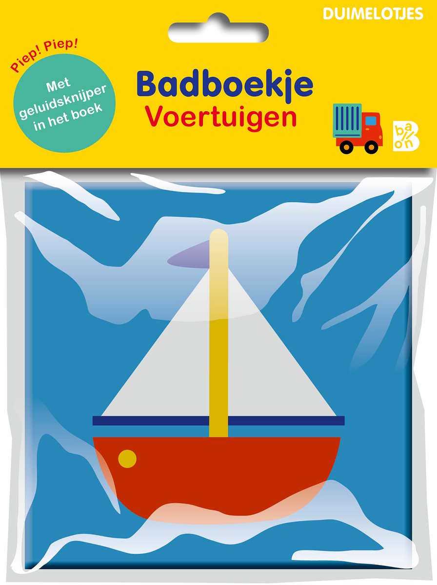 Libro da bagno Thumelotjes dell'editore standard - veicoli