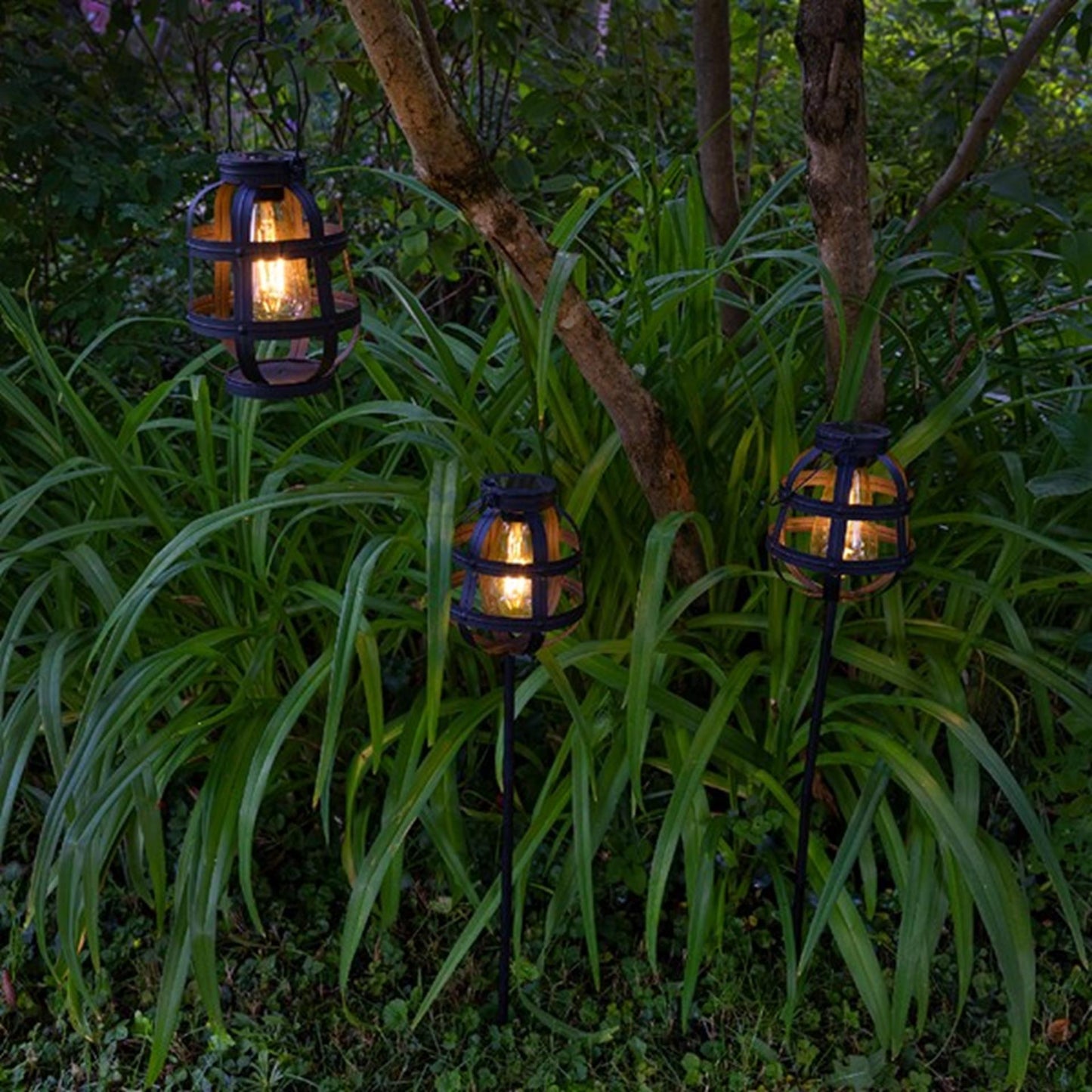 Lanterna solare Lumineo LED set a 3