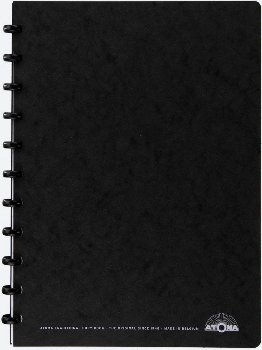 Quaderno per riunioni Atoma a4 nero l