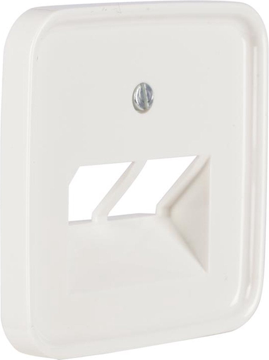Busch-jaeger refl placa central datos recuento blanco polar 2x8pl