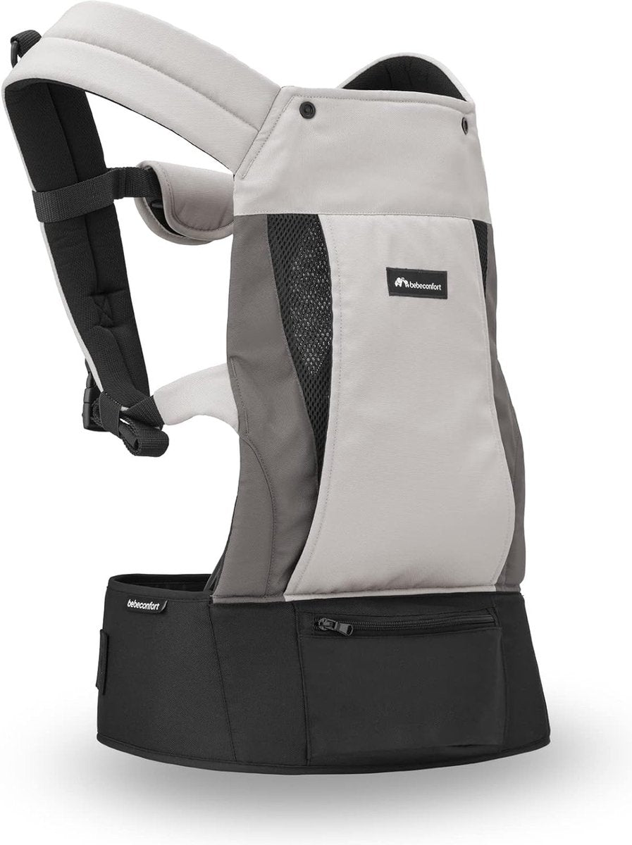 Marsupio Maxi-cosi bebeconfort Physonest - grigio nebbia - da 0 mesi a 3,5 anni - 0-15 kg