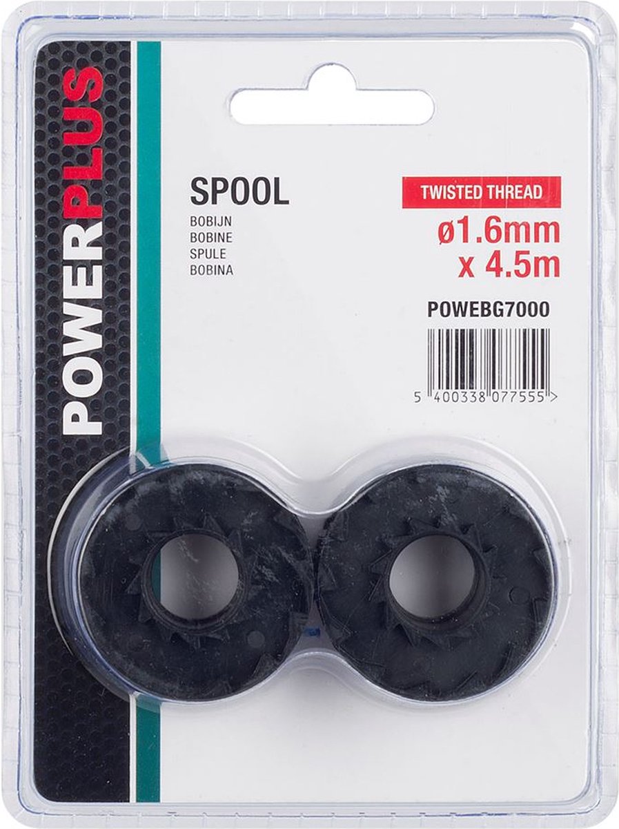 Powerplus - powebg7000 - bobina - 2 pezzi - adatta per powebg7540