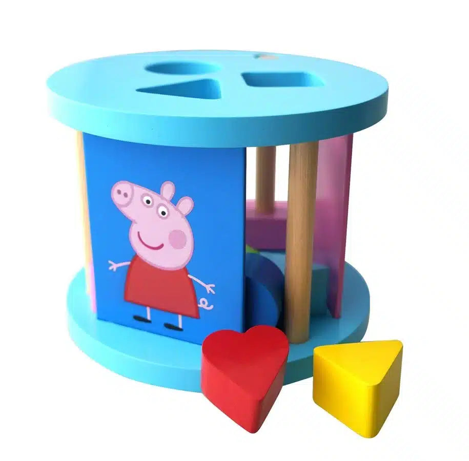 Scatola di smistamento di forme di legno