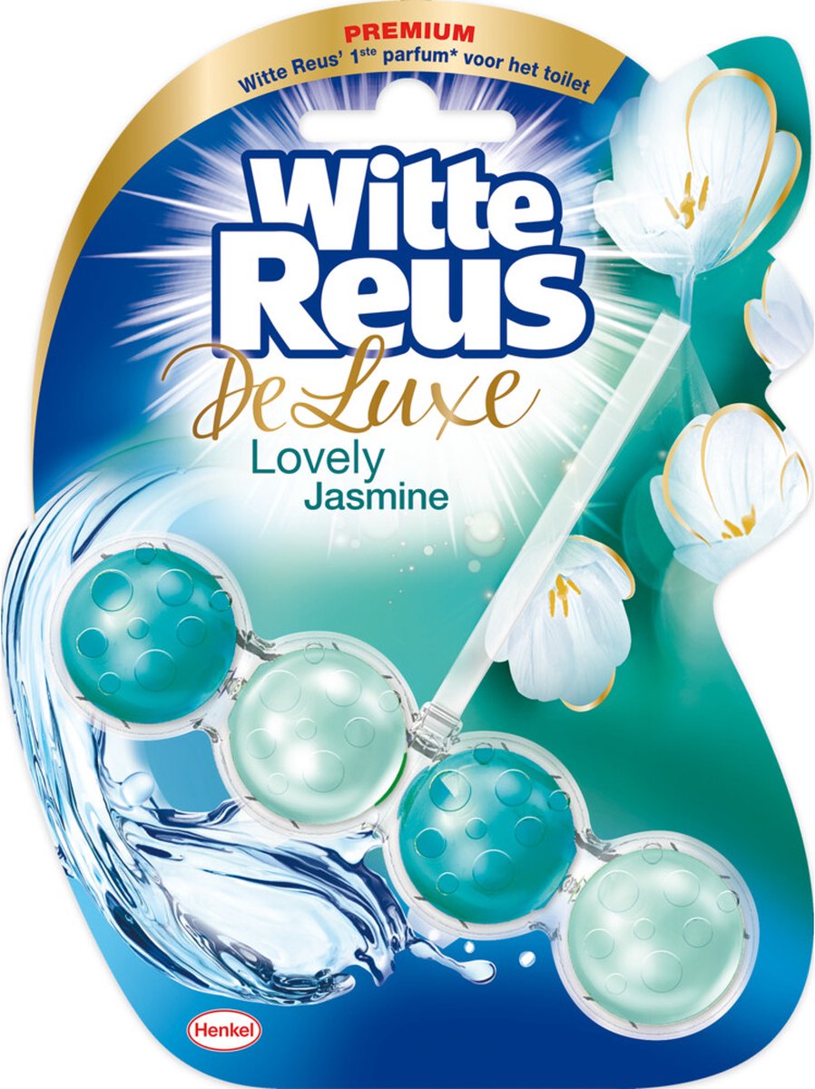 Witte reus toiletblok deluxe lovely jasmine