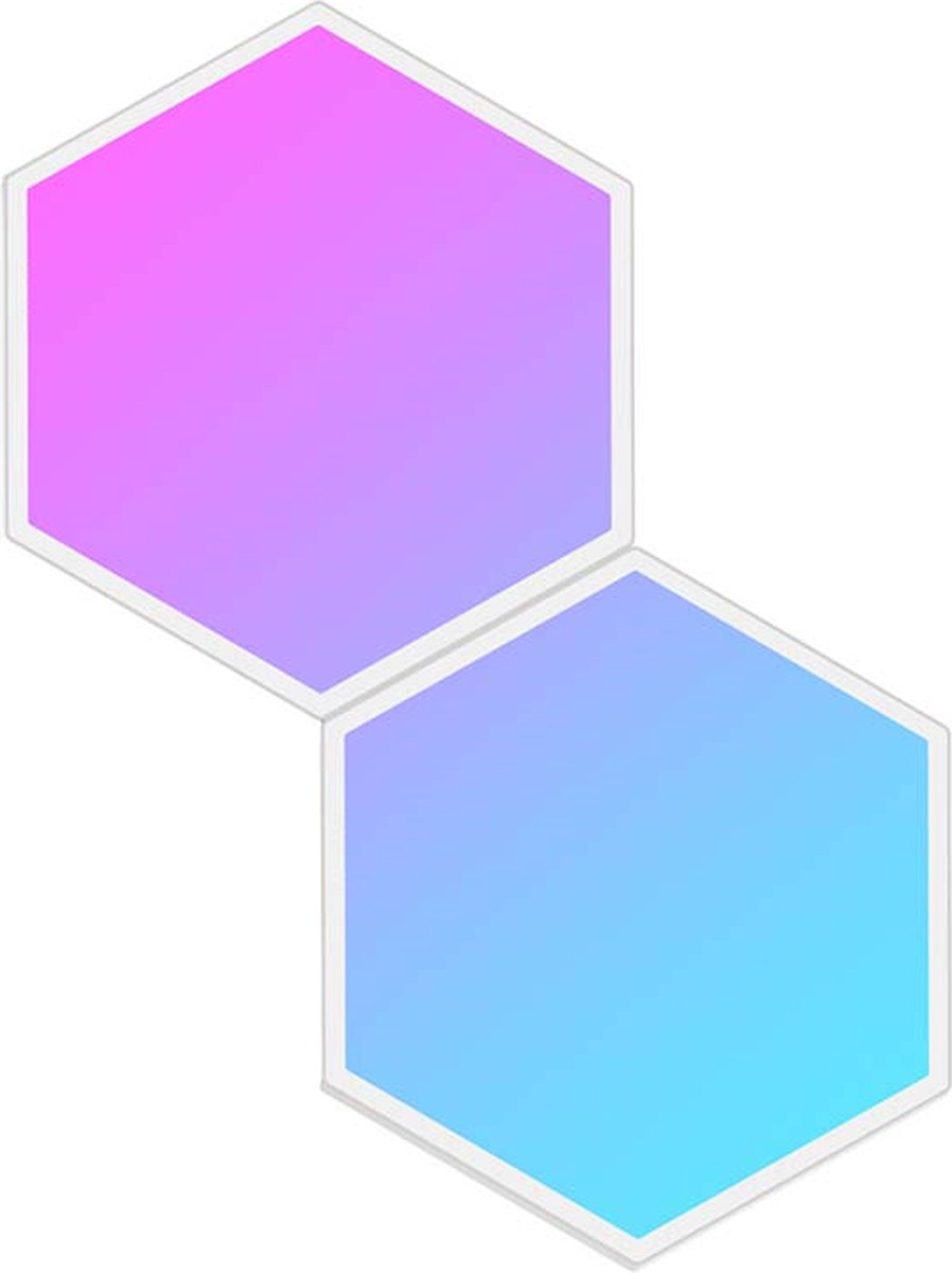 Extensión de paneles de pared hexagonales Govee - 2 paneles de luz inteligentes