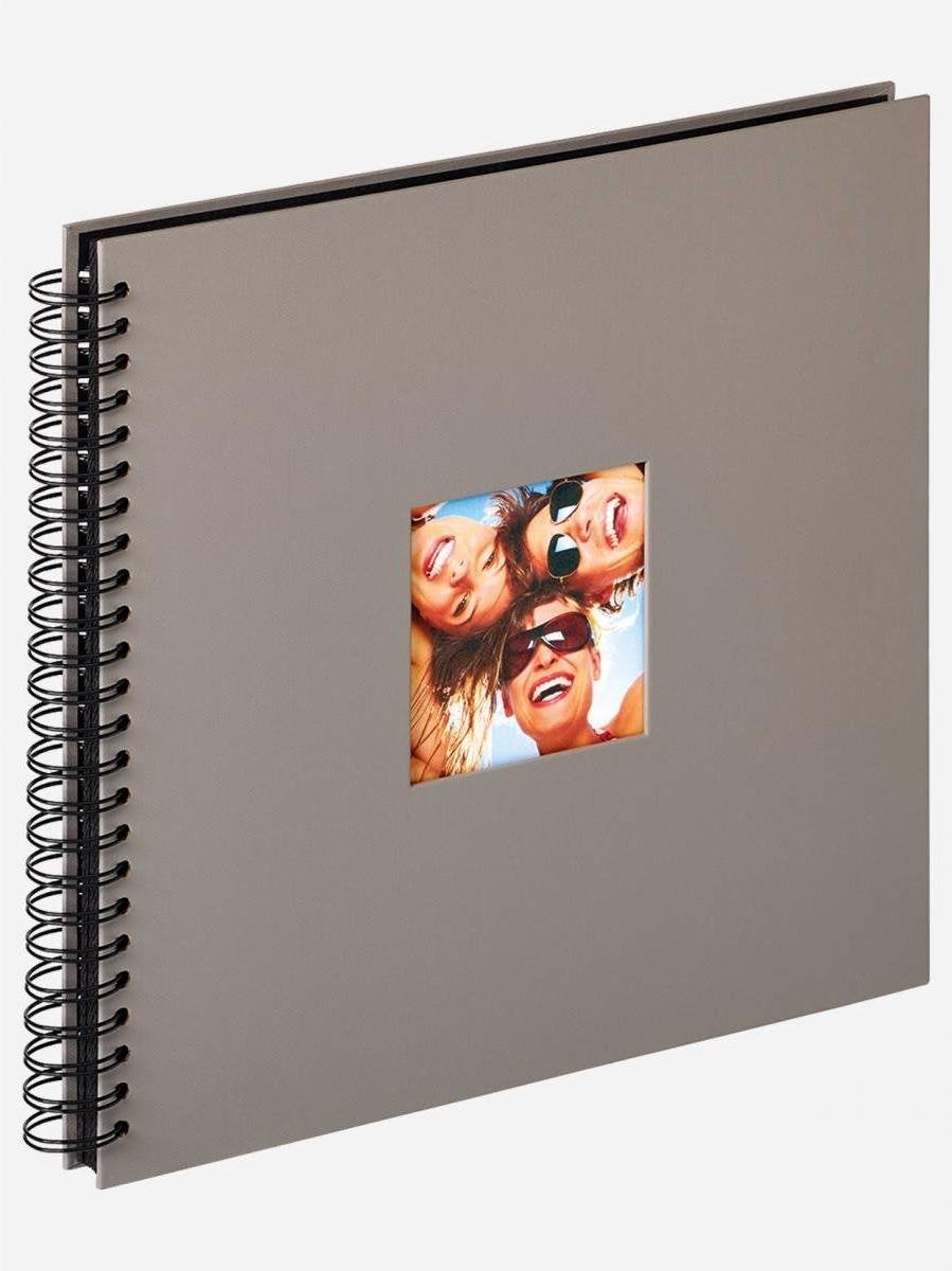 Walther sa-110-x fun - spiraal album - formaat 30 x 30 cm - grijs