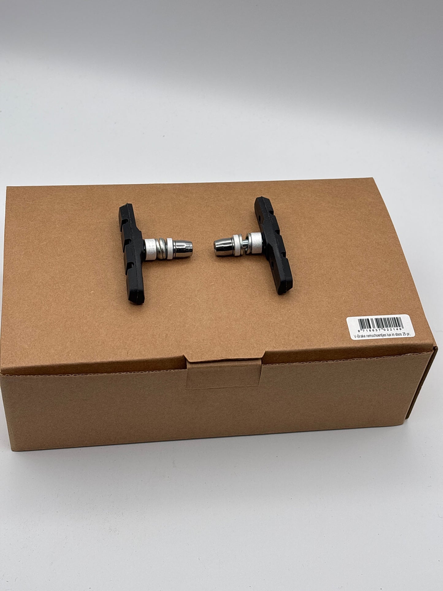 Hulzebos cycle parts b.v. alhonga v-brake remschoen luxe wp doos (25 paar)