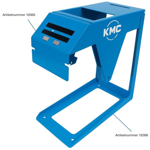 KMC Blauw Reel Stand - tafelstandaard met verstevigingbeugel voor KMCH02 kettingrolhouder #fietsaccessoires