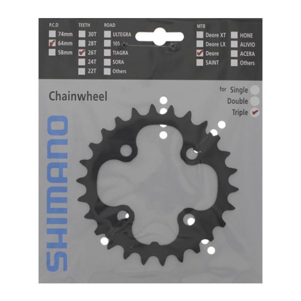 Shimano Chain top Deore 10V 26T Y1LD26000 M610 Black