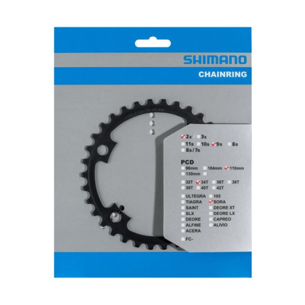 Shimano Chain Top 34T Sora FC-R3000 9 Speed