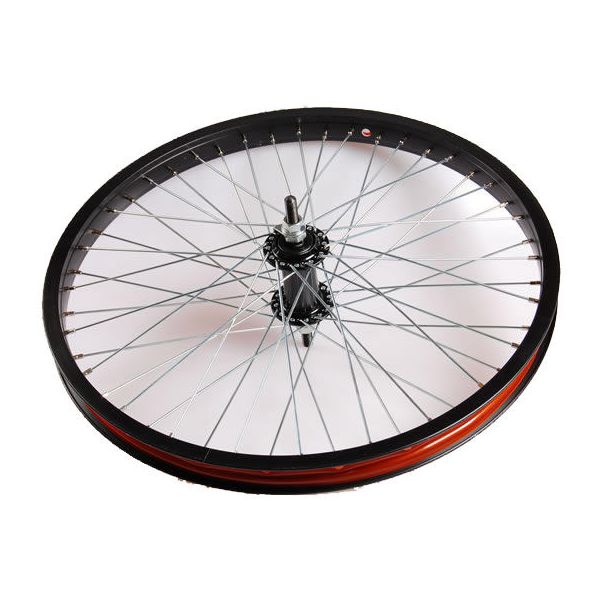 ruota anteriore 20 x 1,75 alluminio 48 spaaks nero