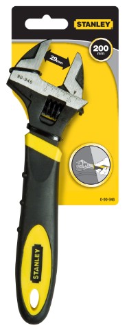 Herramientas manuales Stanley llave ajustable de 250 mm - tarjeta - 0-90-949