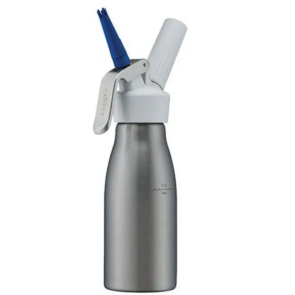 Kayser Kayser Whipped Cream Device in acciaio inossidabile bianco
