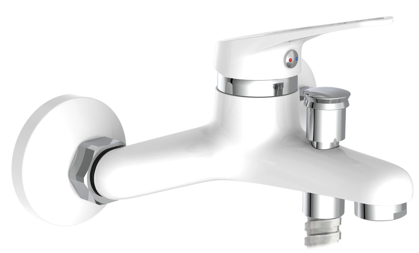 Eisisl Bath Bath Mixer velocità bianca