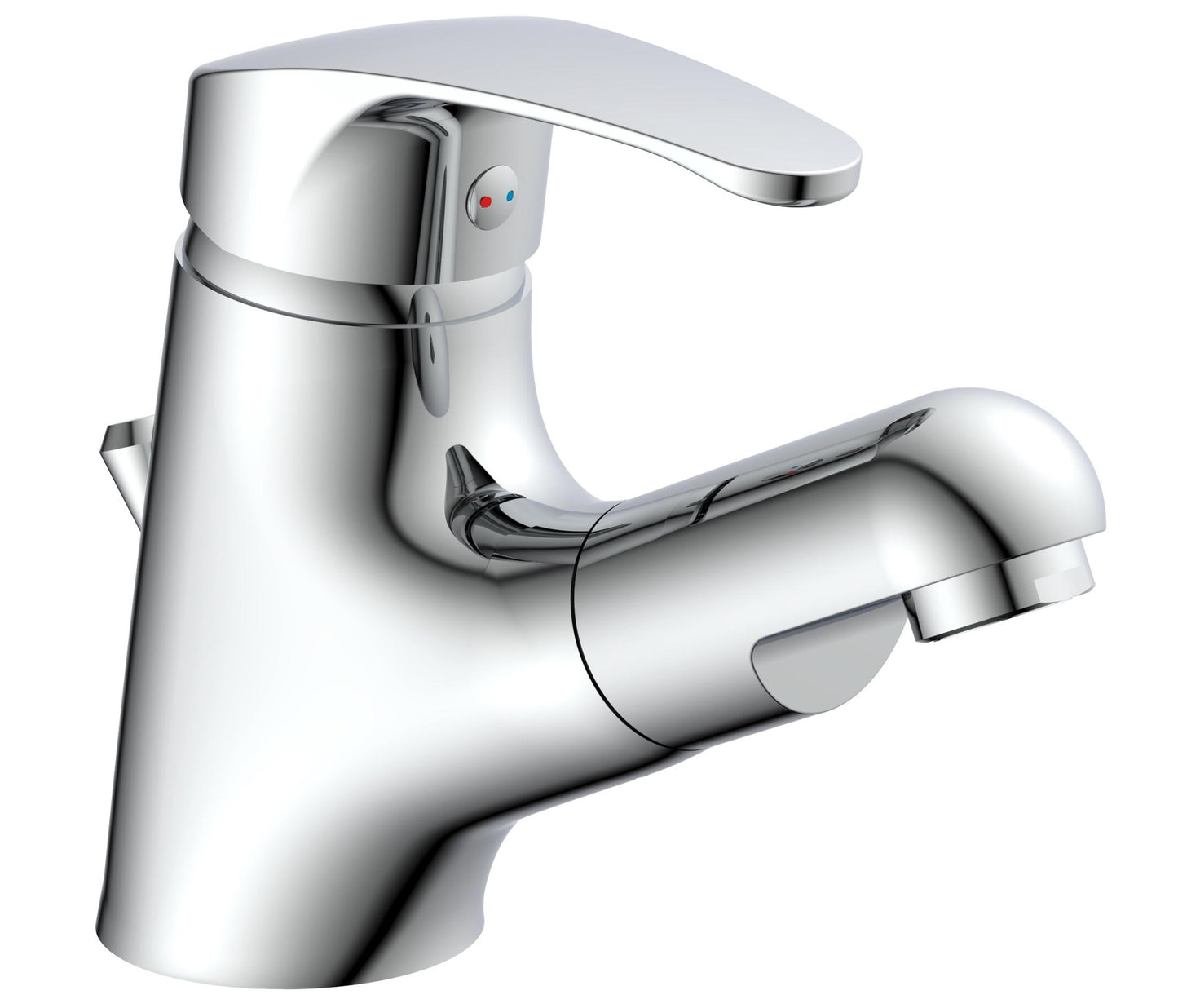 Eisl eisl washbasin mixer VICO con estensibile beccumo cromo -colorato