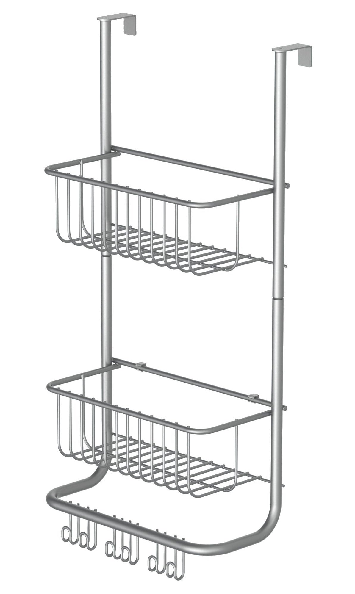 Eisl Eisl parete rack 30.5x13x62 cm tappetino argento colorato