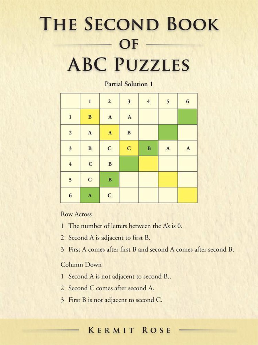 El segundo libro de acertijos ABC.