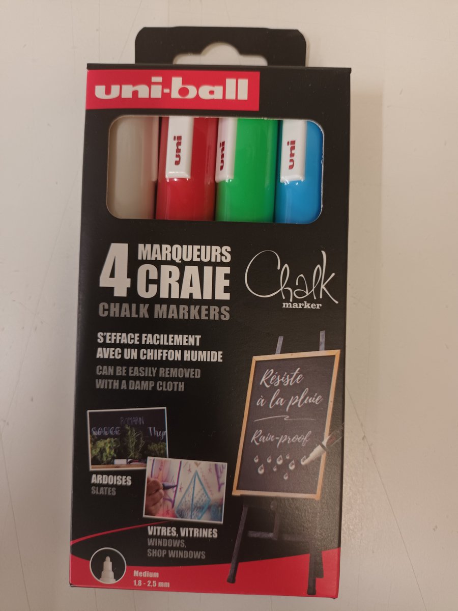 Pennarelli a gesso Uni-ball Uni Ball