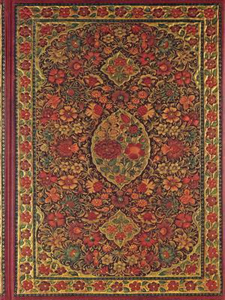 Peter pauper press gilded floral journal