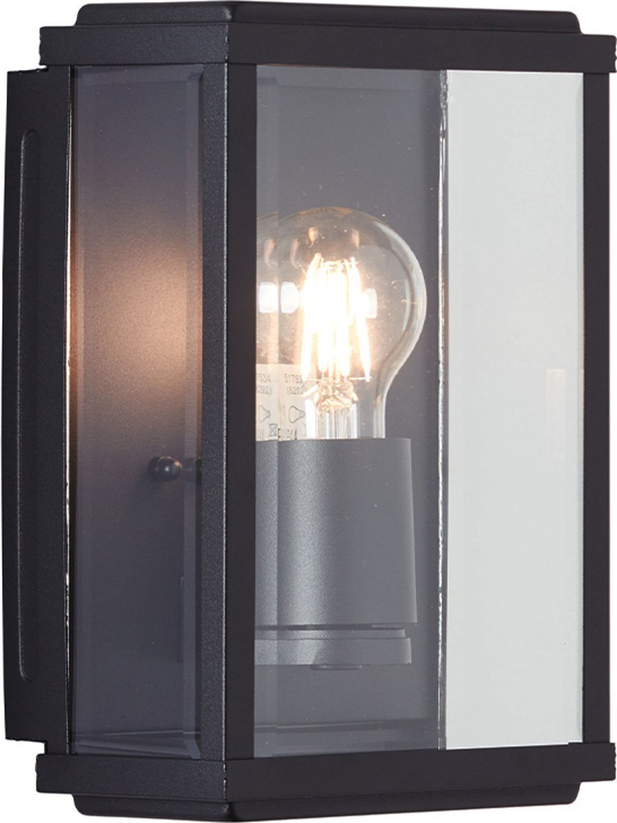 Brilliant gaia - lampada da esterno - ip44 - 1xe27 max 60w - nero