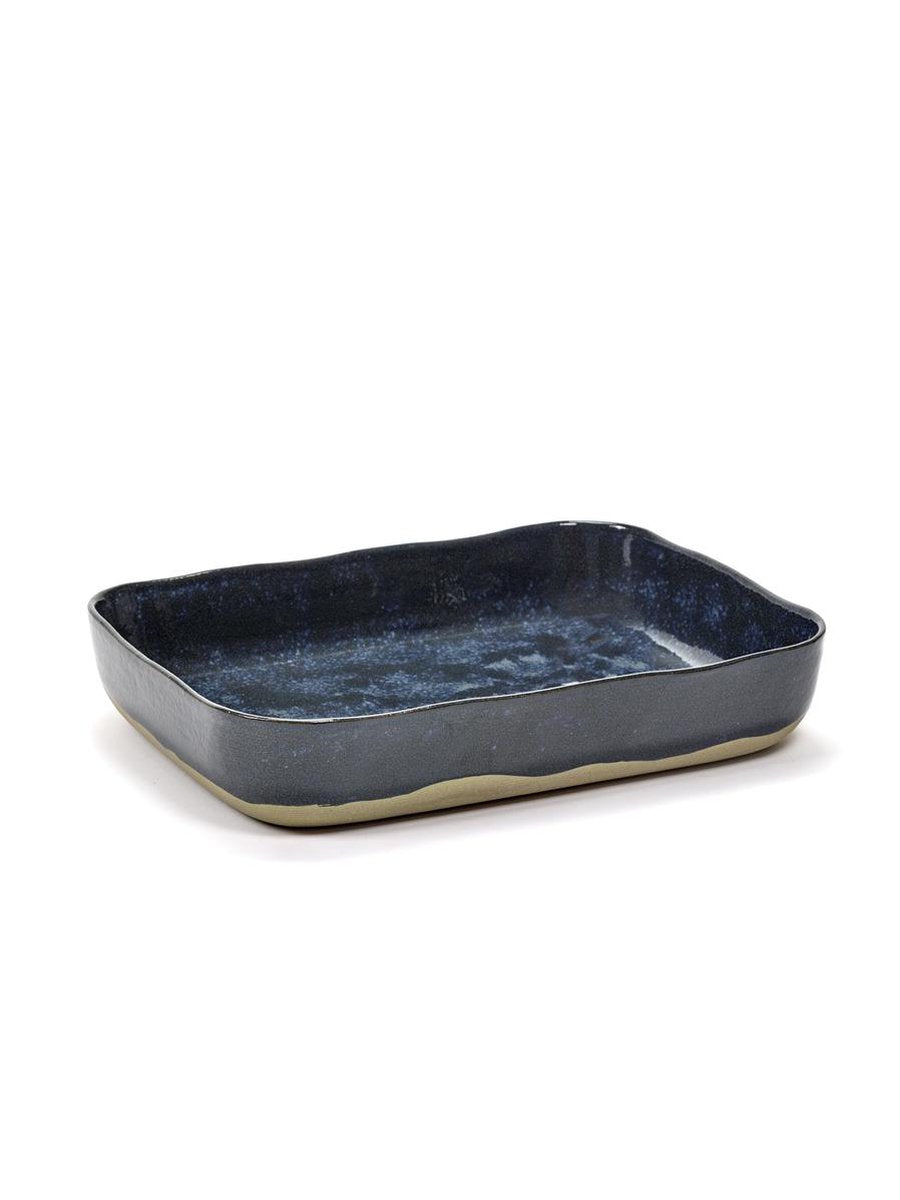 Serax - mesa merci la nouvelle - fuente para hornear - gris azul - 2 piezas