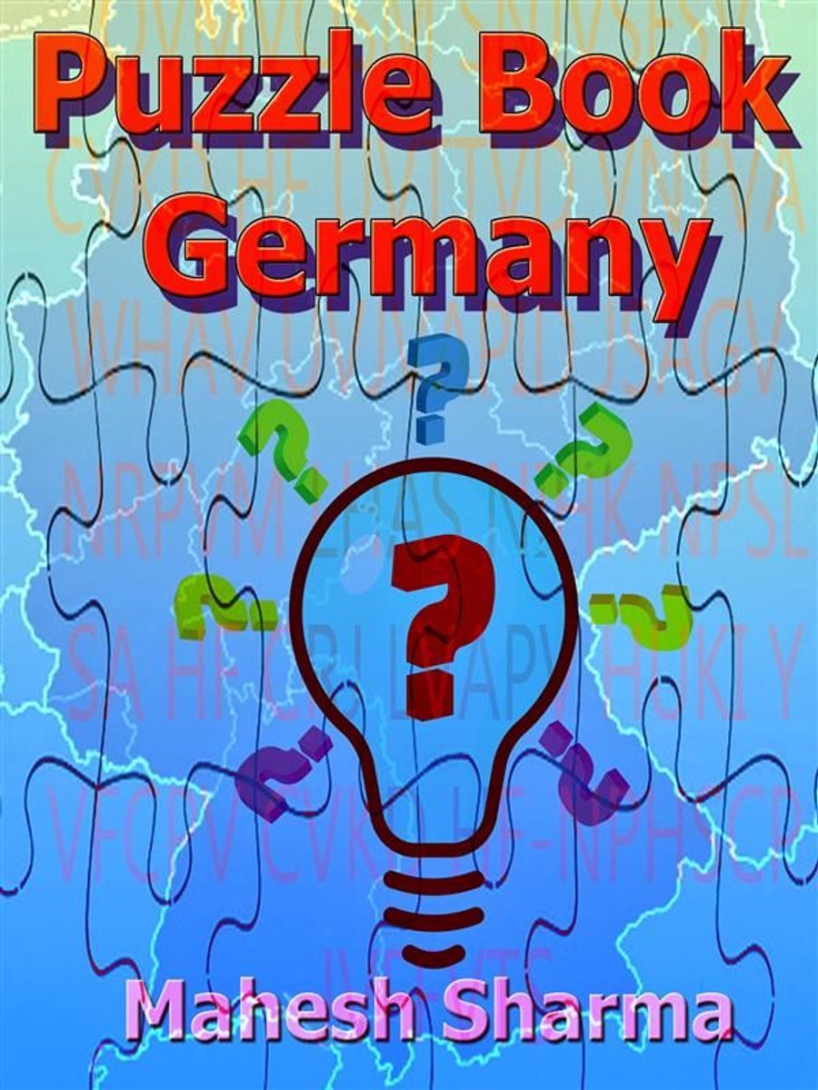 Libro de rompecabezas alemania