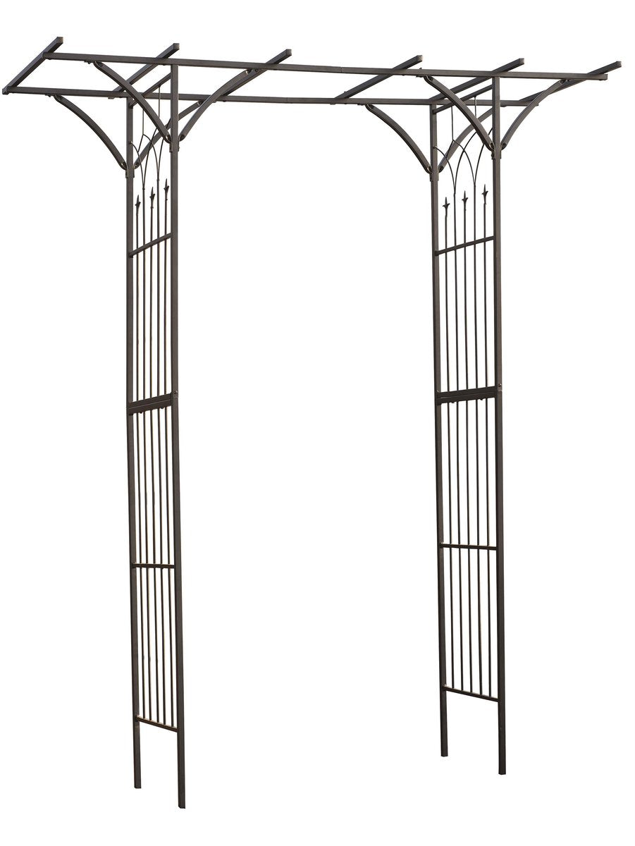 Nature Nature Garden Arch 114x66x232 cm metallo nero