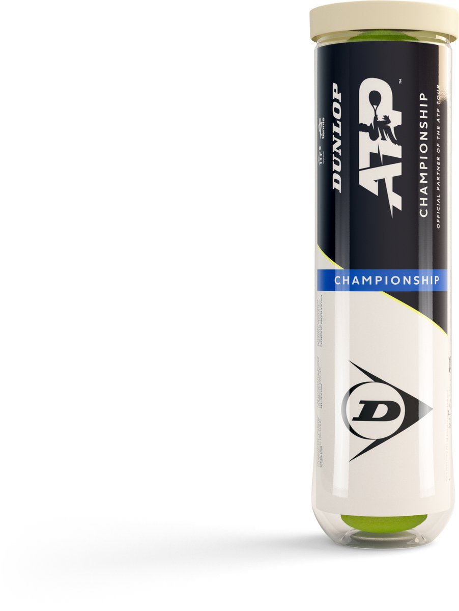 Dunlop - atp championship - tennis balls - 4 cap