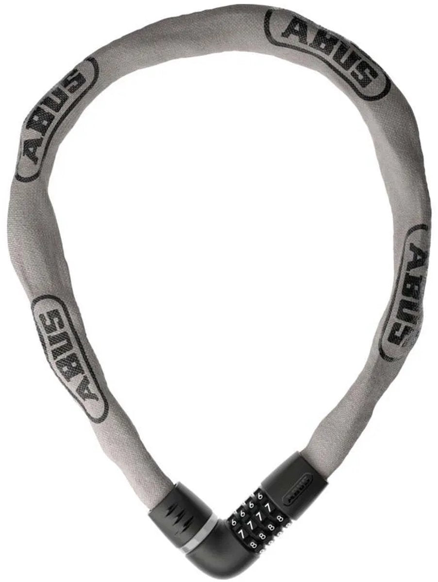 Lucchetto a catena Abus codice tresor 6807c 110 tec grigio
