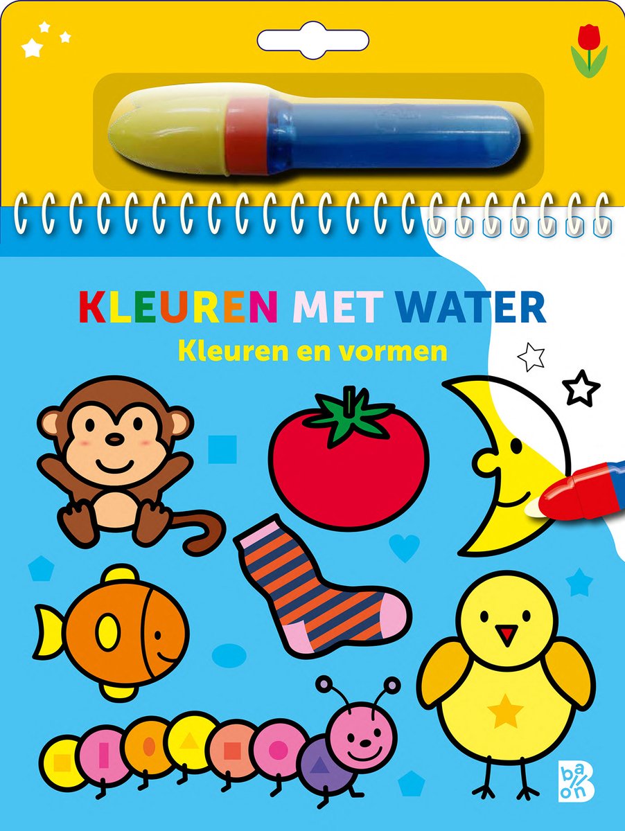 Colori standard della casa editrice con acqua - colori e forme