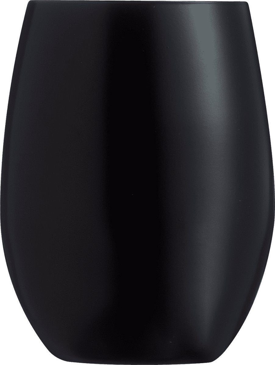 Bicchieri acqua chef sommelier primari - neri - 360ml - 6 pezzi