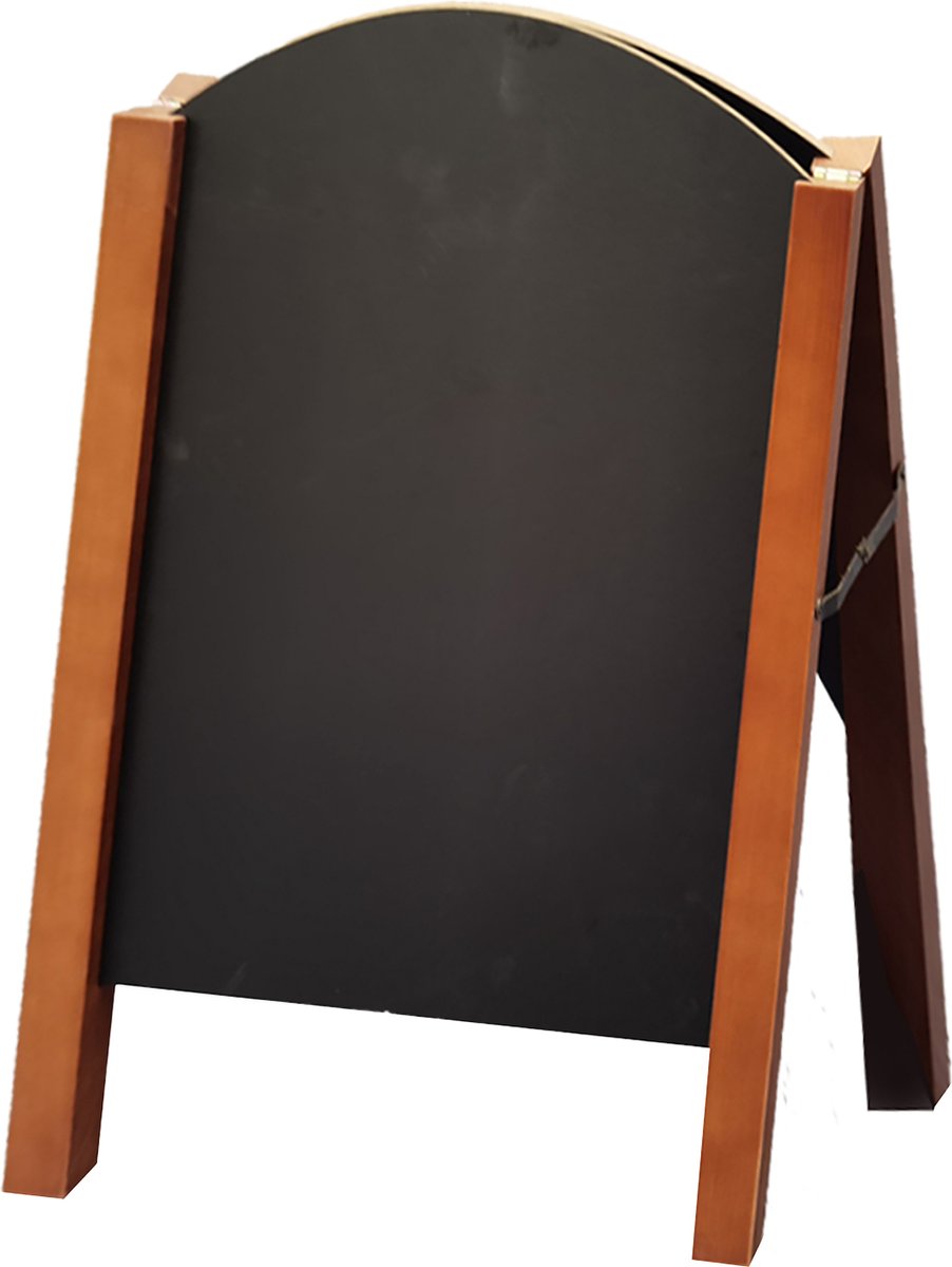 Pizarra Seco - letrero de acera - 42 x 59,4 cm - parte superior redonda - se-rtcaba2f