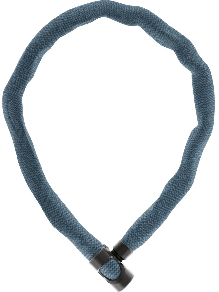 Lucchetto a catena per lucchetto per bicicletta Abus - catena ivera 7210 colore - livello di sicurezza 8 - blu - 110 cm - adatto per biciclette elettriche e biciclette da città