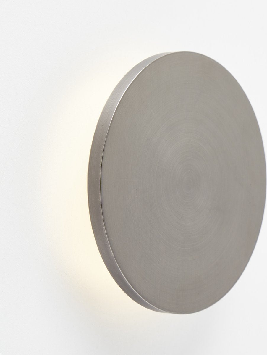 Brilliant shadow - wandlamp - led 6w 3000k - rond - meshgrijs