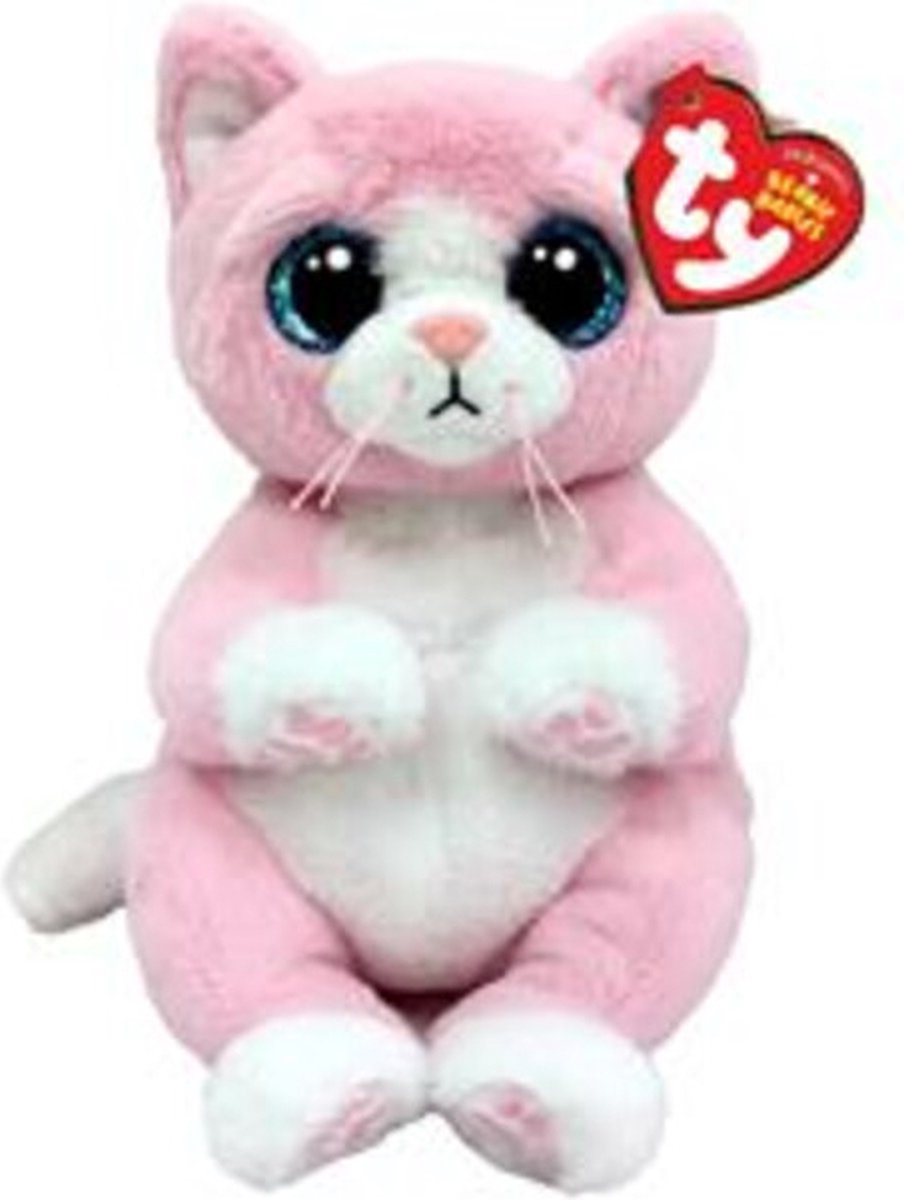 Ty Beanie Babies Belllies Lillibelle Cat, 15 cm