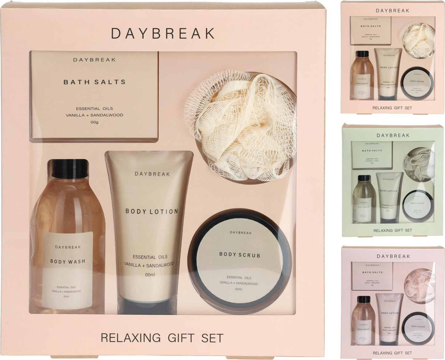 Set regalo da bagno 5 pezzi