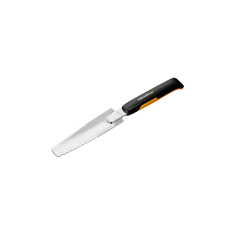 Fiskars xact™ onkruidsteker - onkruidmes - softgrip handvat - onkruidstekers - 338 mm