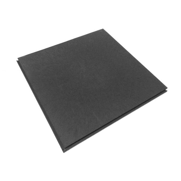 PVC Piso de piso 50x50x1 cada negro