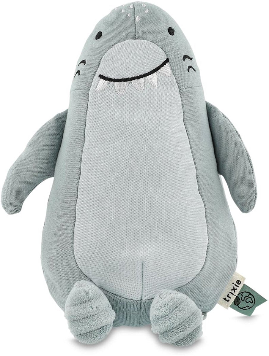 Trixie knuffel mr. shark – 0m+ – leuk als geboortegeschenk – gerecycleerde stof