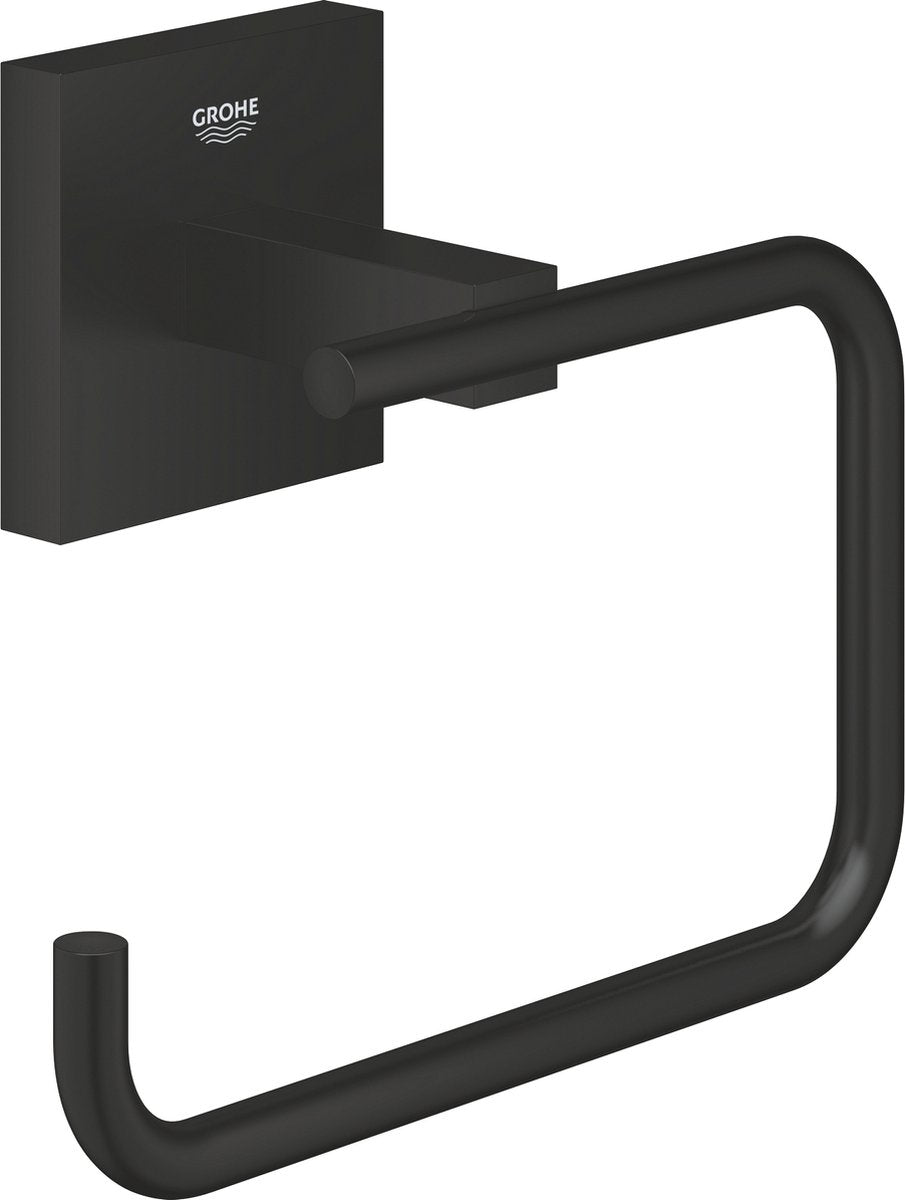 Grohe Quickfix Start Cube portarrollos - negro mate