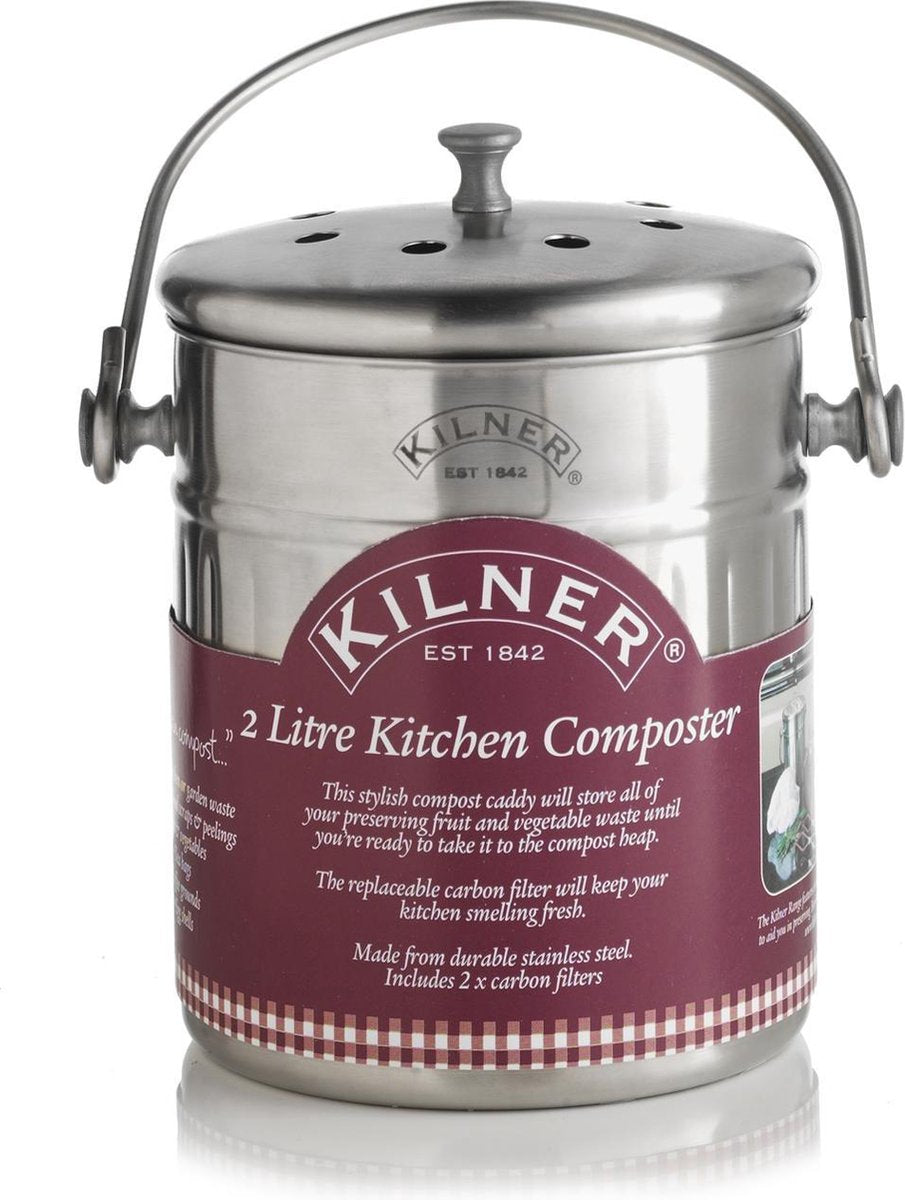 Kilner - contenitore per compost da banco - 2l