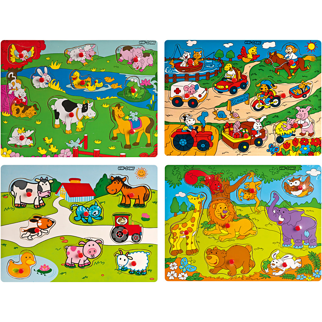 Formato Viga 22,5x30 cm, 8-10 parti, 4 pezzi 1 scatola