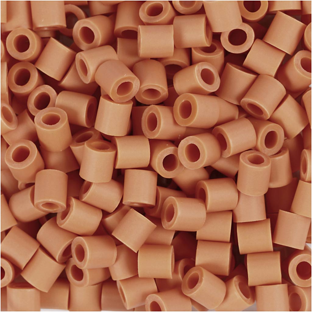 Nabbi biobeads de , tamaño 5x5 mm, tamaño de agujero 2,5 mm, mediano, naranja, 1000 piezas 1 caja