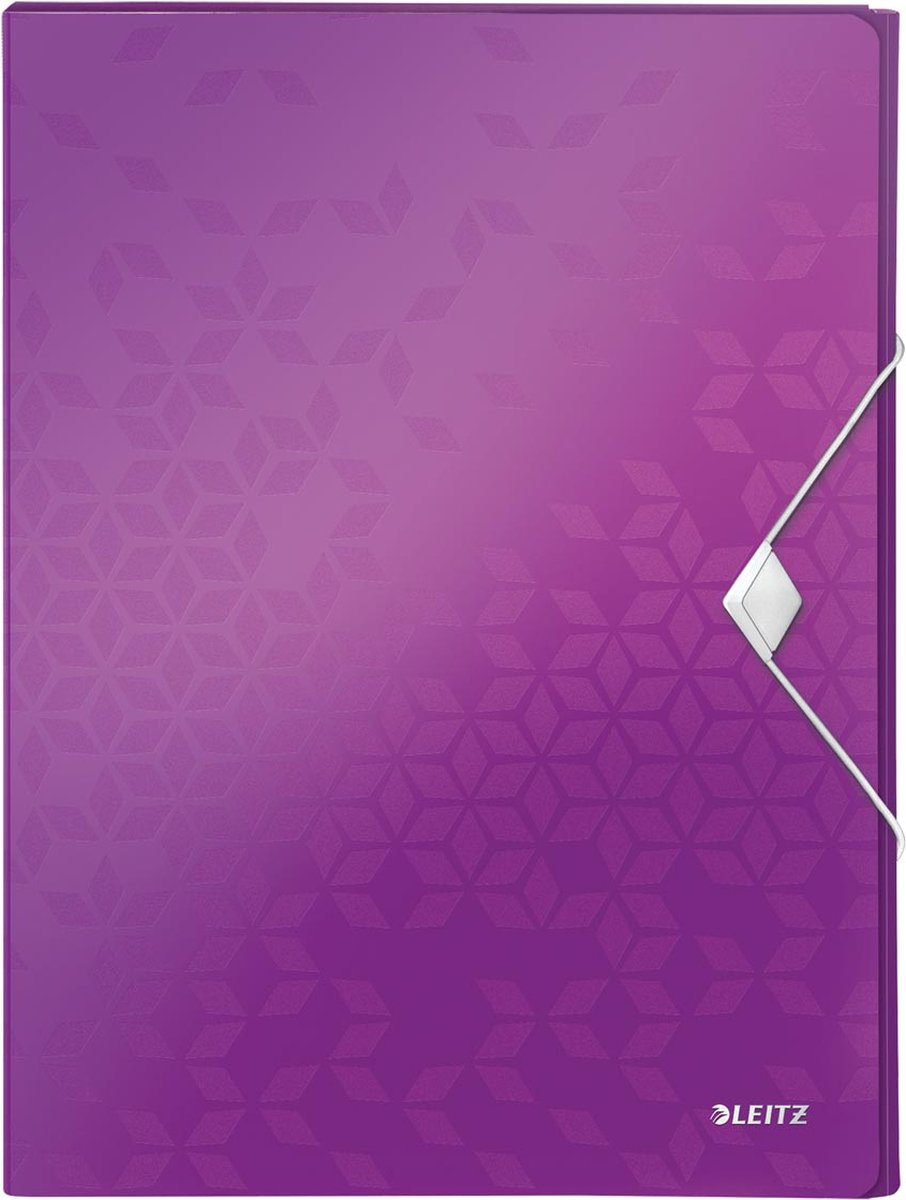Scatola portadocumenti Leitz wow - A4 - viola