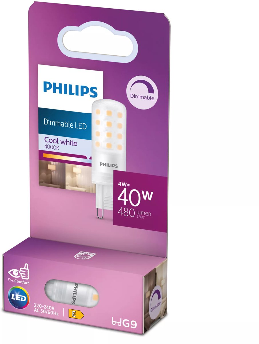 Philips capsule 40w g9 g9