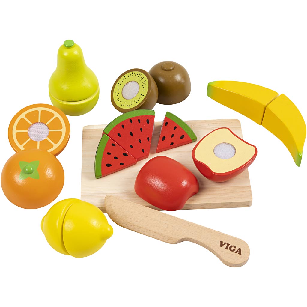 Viga cuajado de frutas cortables, 17 piezas 1 caja